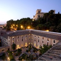 Luxe hotel in oud klooster in Rome